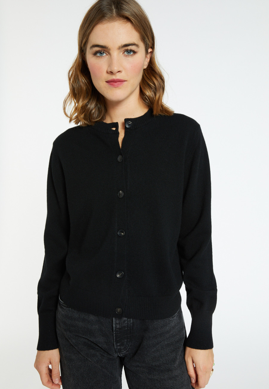 Cardigan de caxemira com botões - Ari