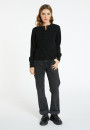 Cashmere round neck buttoned cardigan - Ari