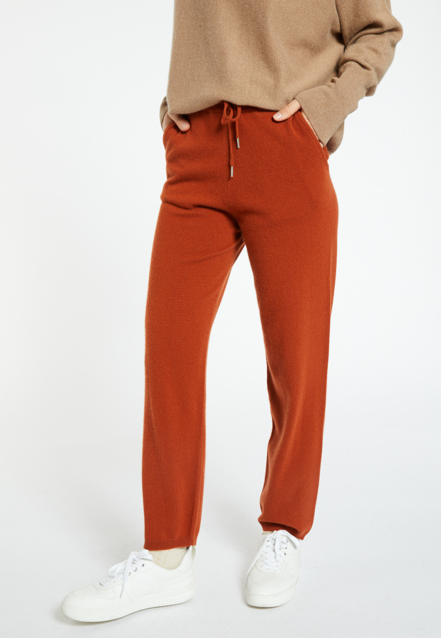 Calça de moletom de cashmere - Amande