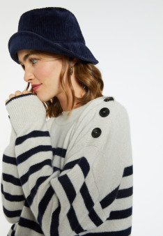 Cashmere and wool sailor sweater - Carice