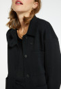 Merino wool jacket with buttons and pockets - Coline