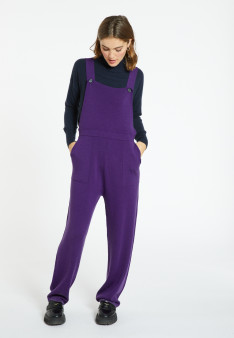 Merino wool dungarees - Corentine