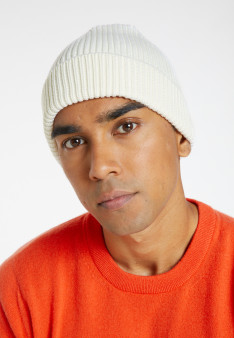 Bonnet mixte en laine côtelé - Gato 8201
