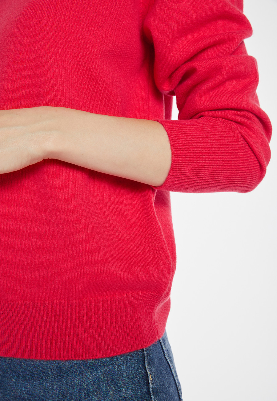 Suéter de cashmere com gola alta - Anabelle