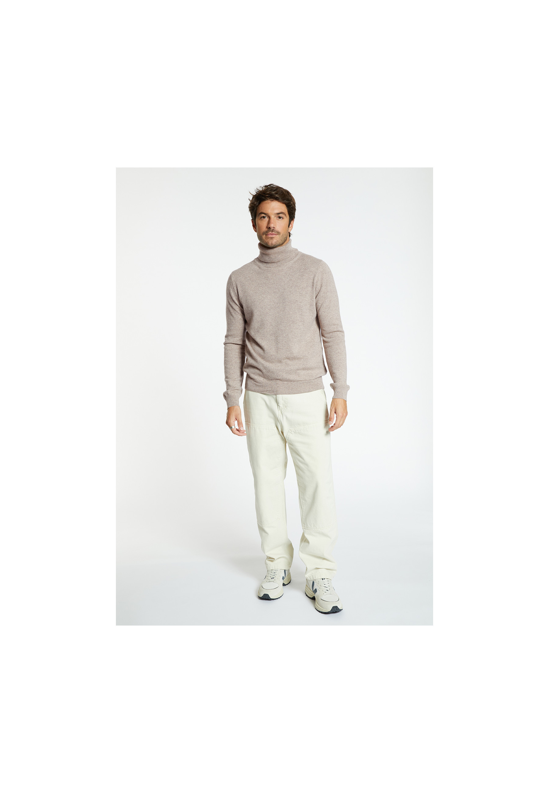 Pull col roulé en cachemire - Eduardo