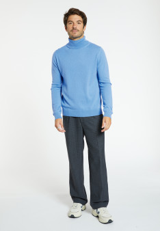 Pull col roulé en cachemire - Eduardo 8242