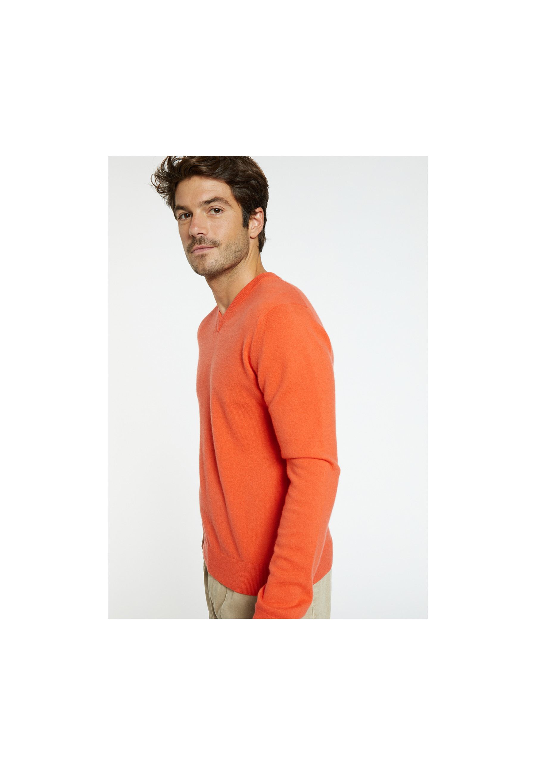 Cashmere V-neck sweater - Evann