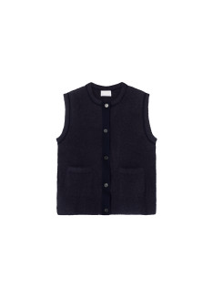 Sleeveless wool jacket - Cassidy