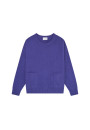 Pull ample à poches en cachemire et laine - Davina
