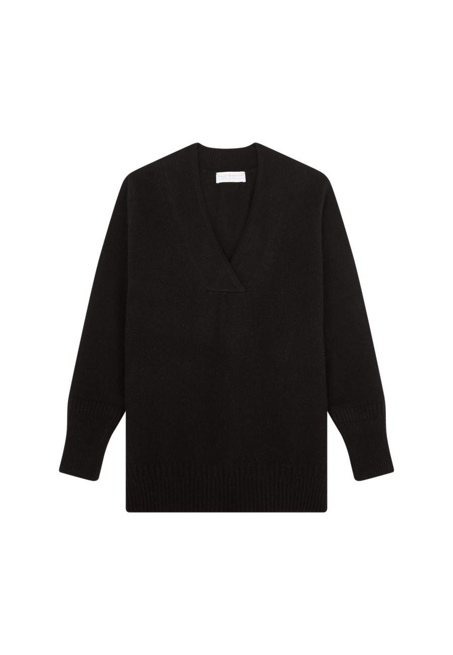 Suéter folgado de cashmere e lã - Chloé