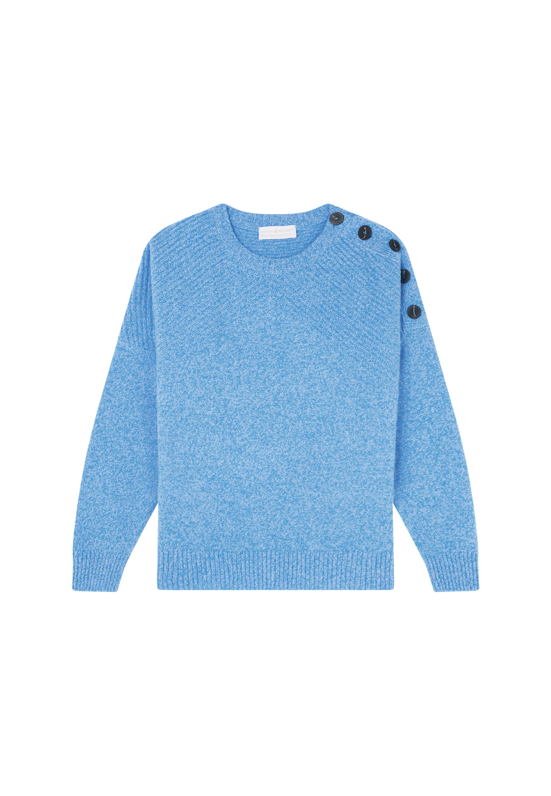 Wool and cashmere button-down sweater - Charlie