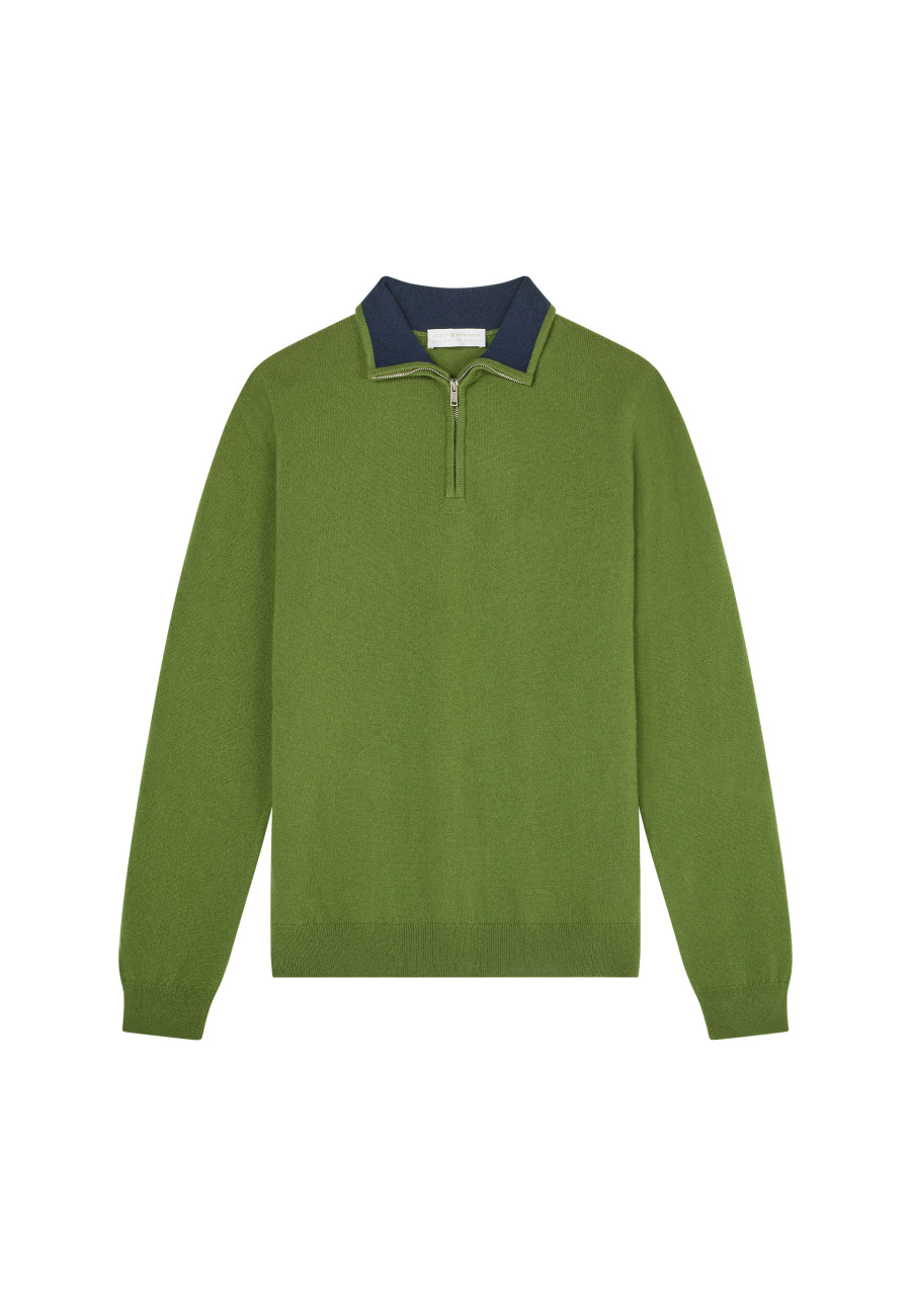 Cashmere trucker sweater - Emile