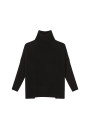 Loose-fitting turtleneck sweater in wool and cashmere - Clara