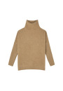 Loose-fitting turtleneck sweater in wool and cashmere - Clara