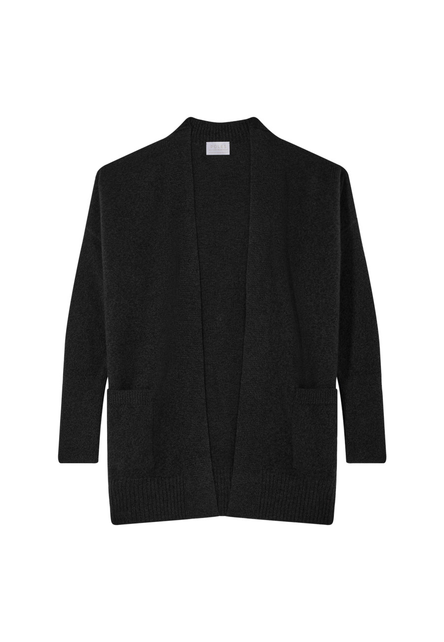 Long wool and cashmere cardigan - Cabery
