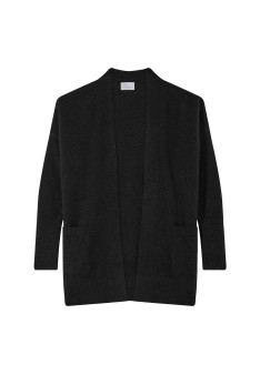 Long gilet laine et cachemire