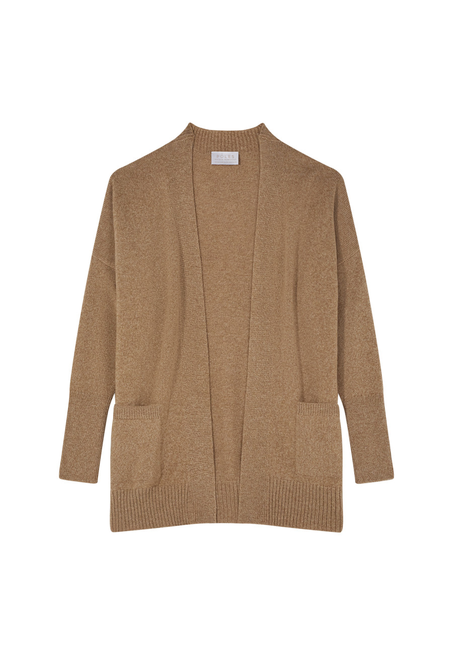 Cardigan longo de lã e cashmere - Cabery
