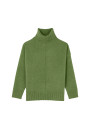 Turtleneck sweater with cashmere slits - Adena
