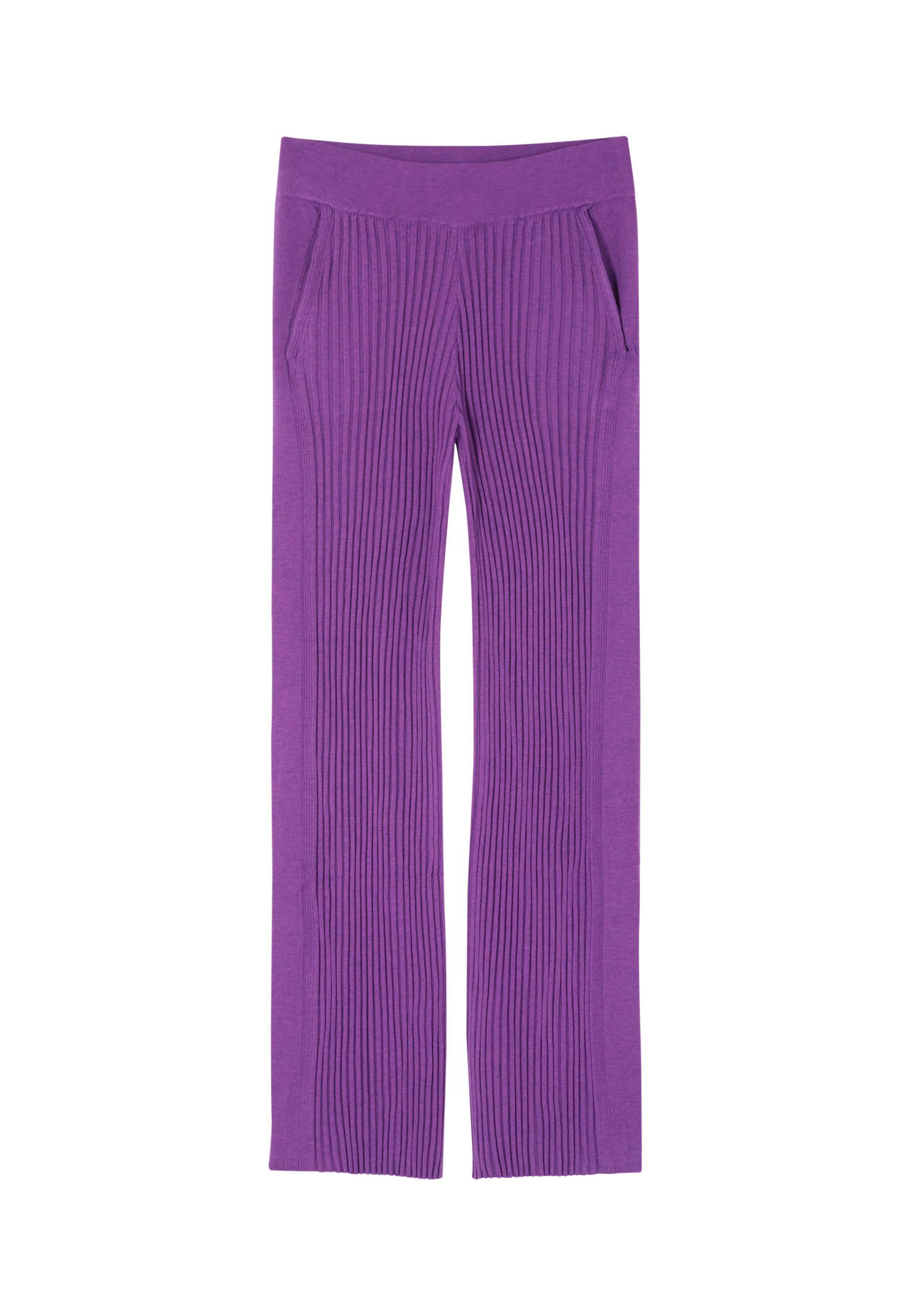 Pocket pants in wool blend - Carmen