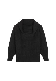 Mohair bardot sweater - Caelie