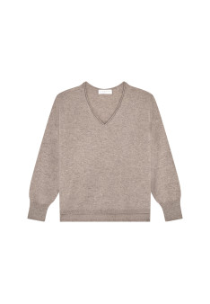 Pull court en cachemire - Alex