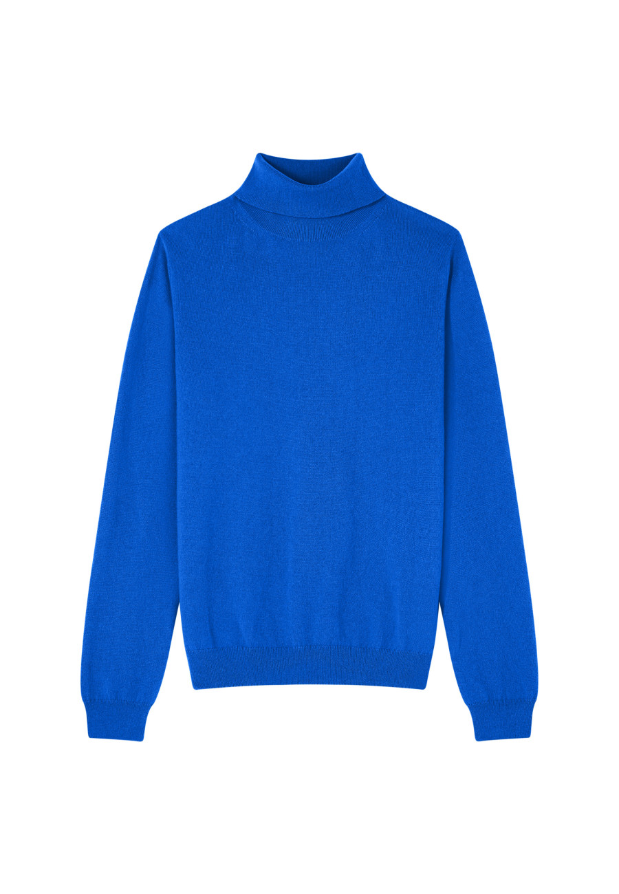 Suéter de cashmere com gola alta - Eduardo