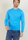 Cotton button shoulder sweater - Bonze