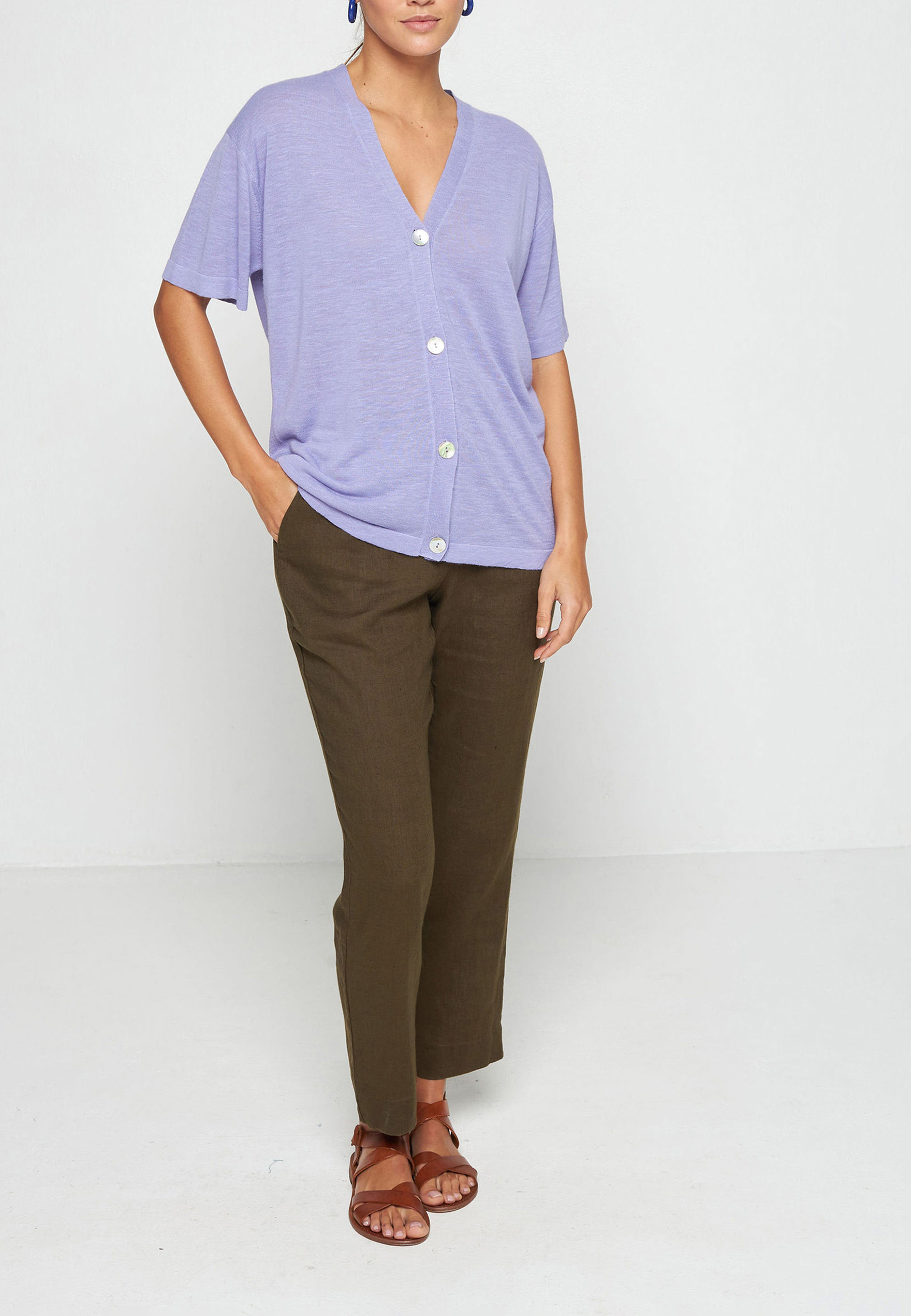 Casual linen pants - Toscane