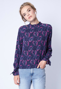 Silk blouse Maison Montagut x Maison Martin Morel - Exode