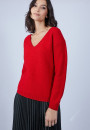 Pull col V pour femme Soizic
