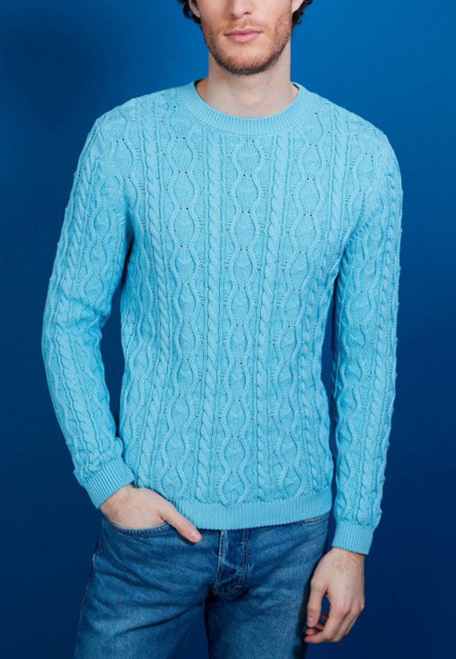 Cotton twisted sweater - Dublin