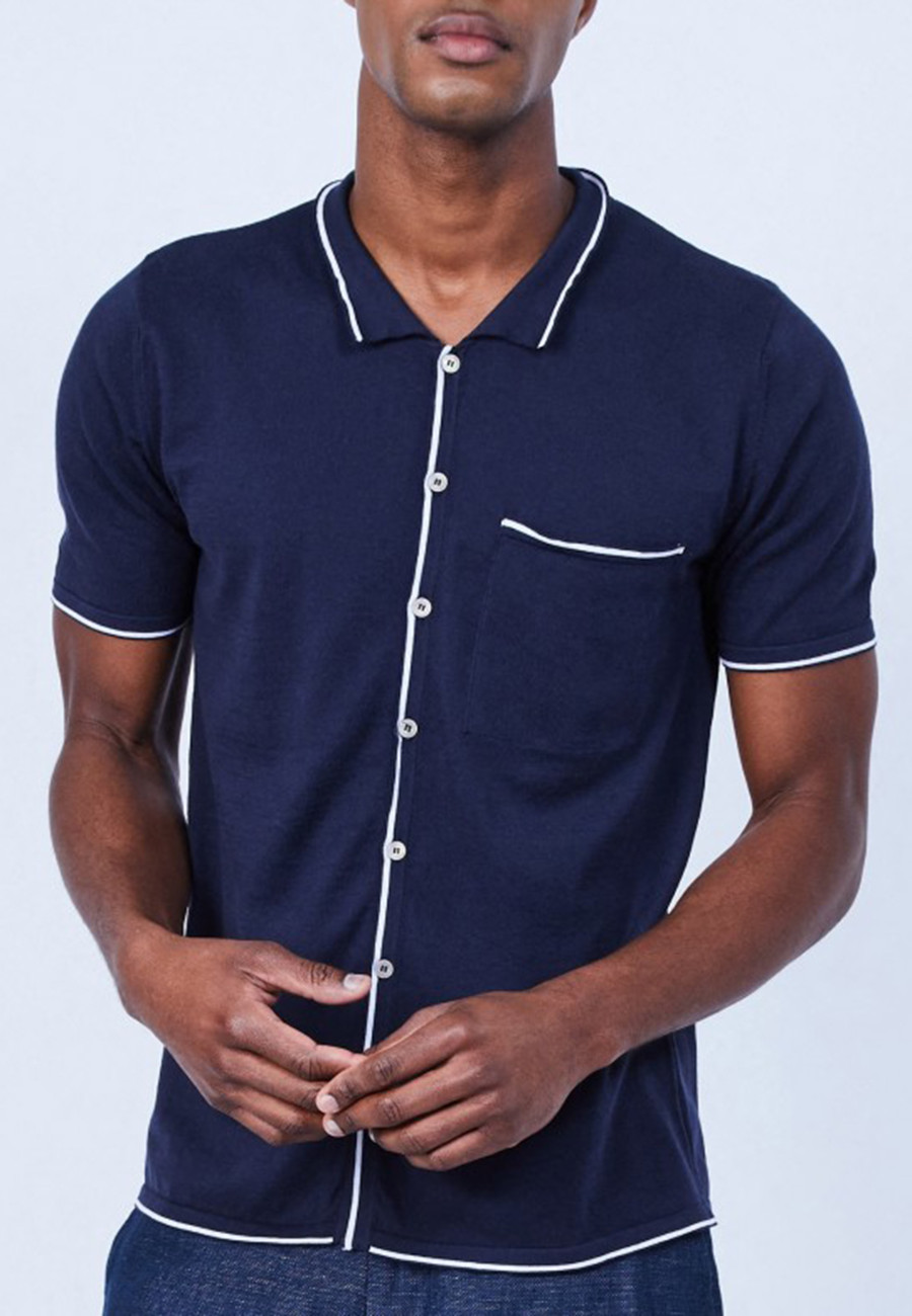 Camisa de algodão manga curta - Lilian