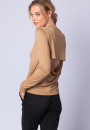 Pull en laine et soie ouverture dos - Embrun 6395