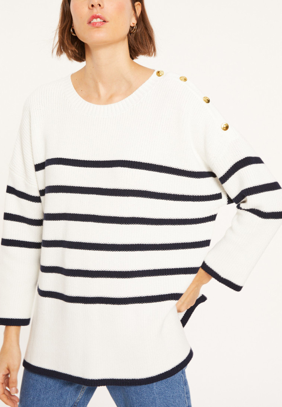 Oversized cotton sailor - Mevo