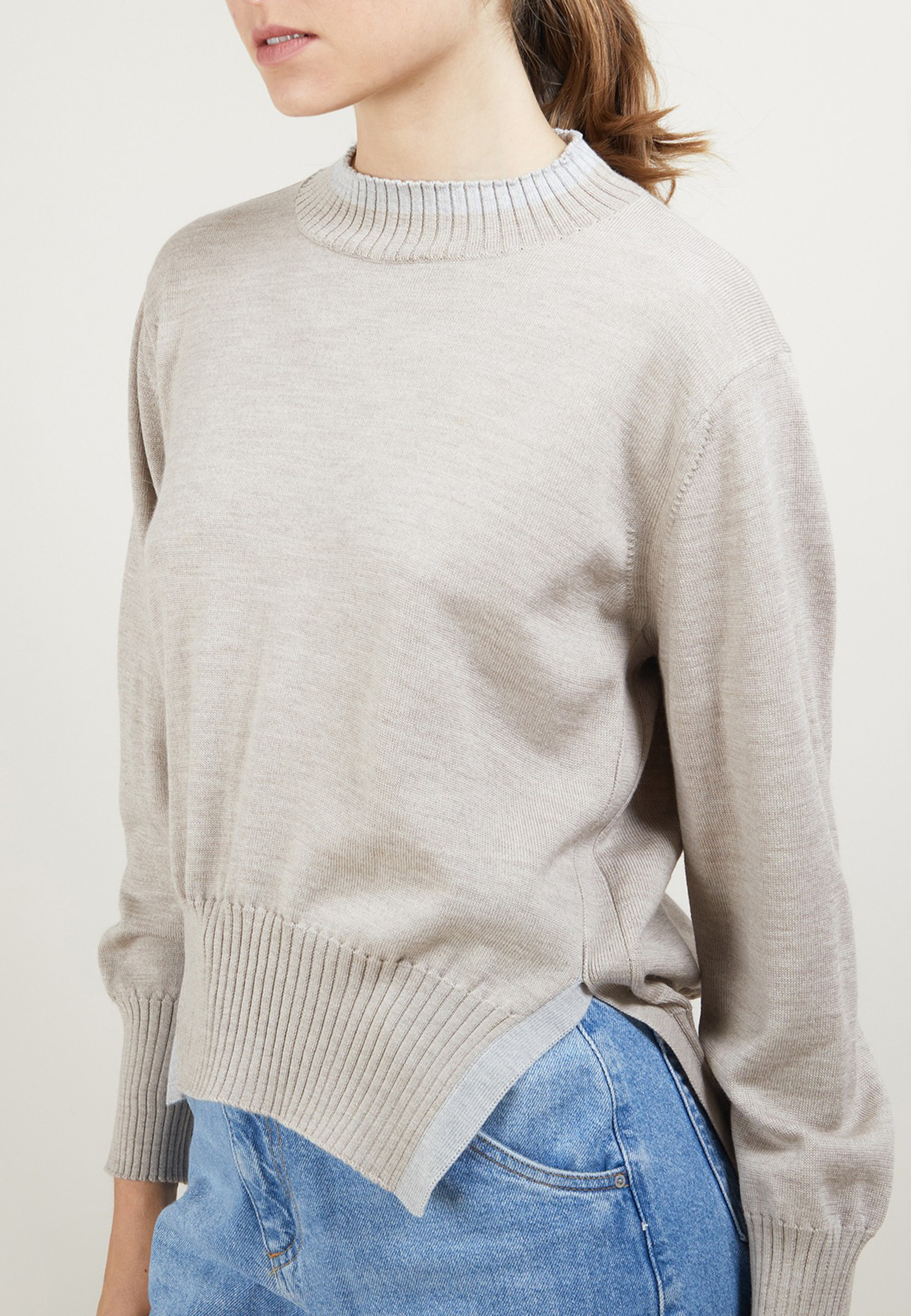 Pull bicolore en laine - Gimmie