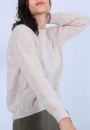 Pull col rond en mohair - Perla 6600 blanc - 12 Beige clair