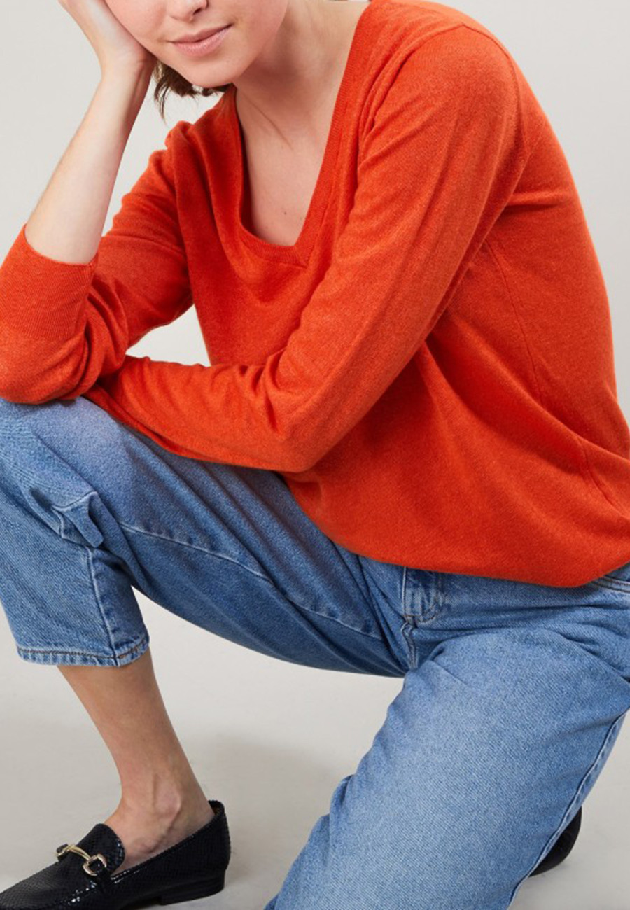 Linen cashmere sweater - Blondie