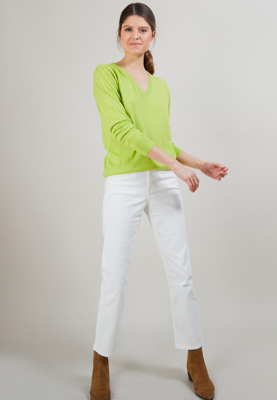 Linen cashmere sweater - Blondie