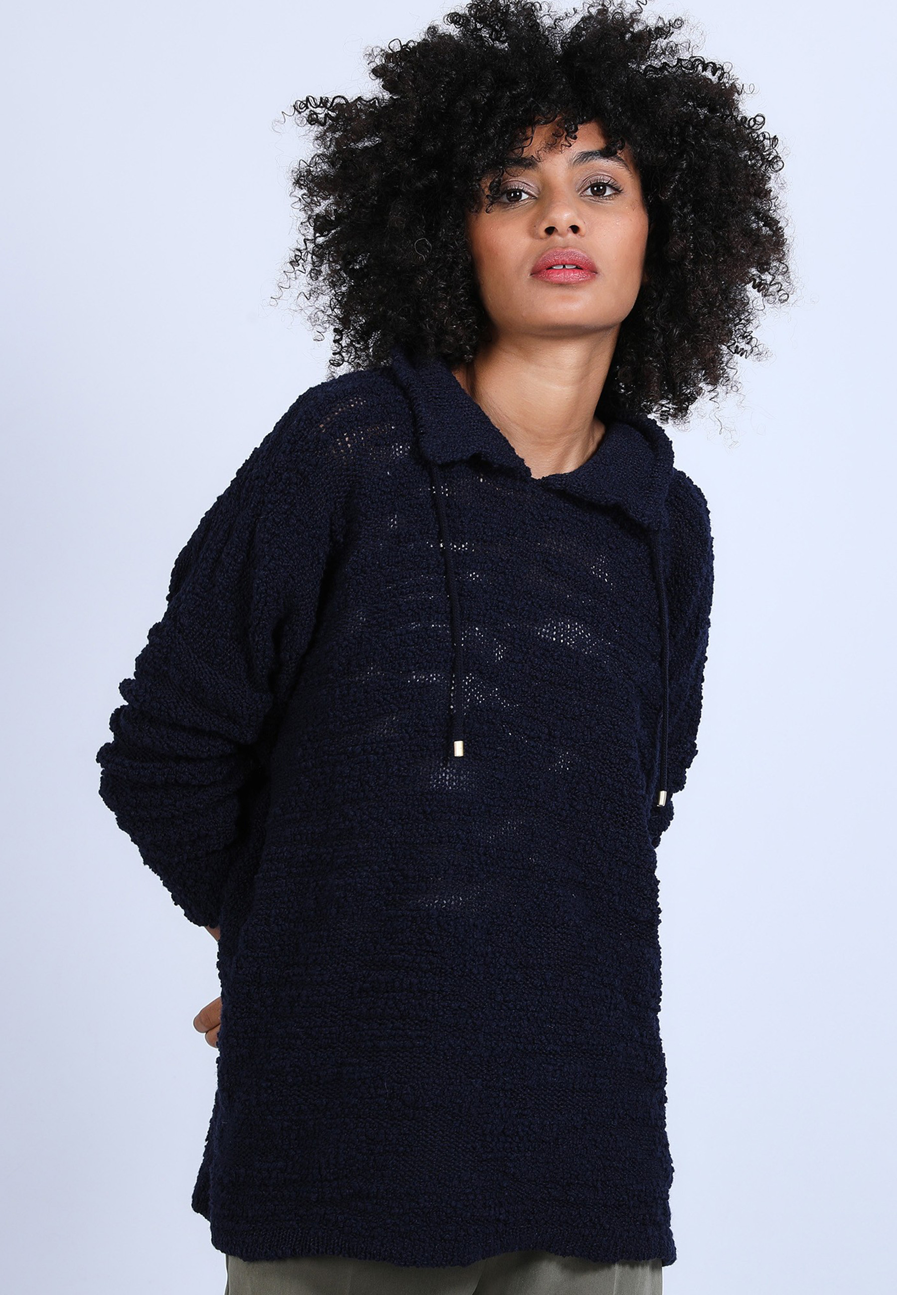 Pull oversize à lacet - Semya