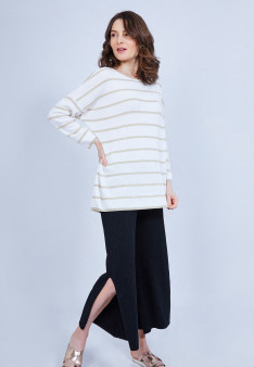 Pull rayé col rond - Mariah