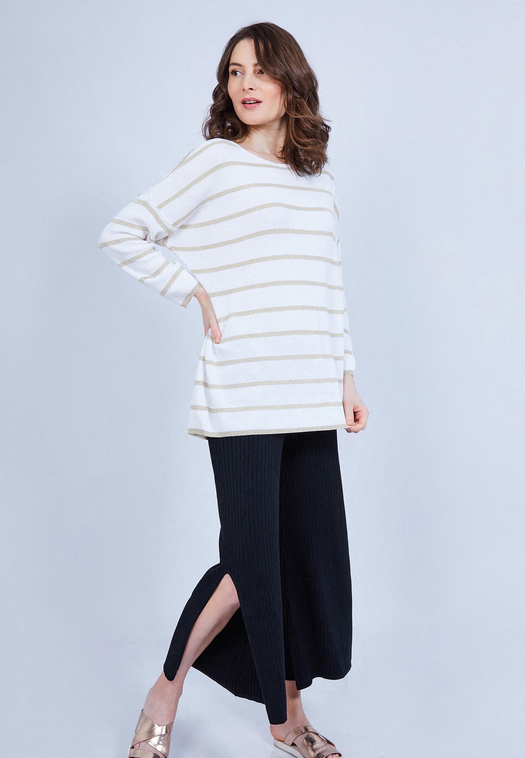 Pull rayé col rond - Mariah