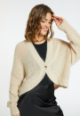 Loose-fitting mohair cardigan - Ciara