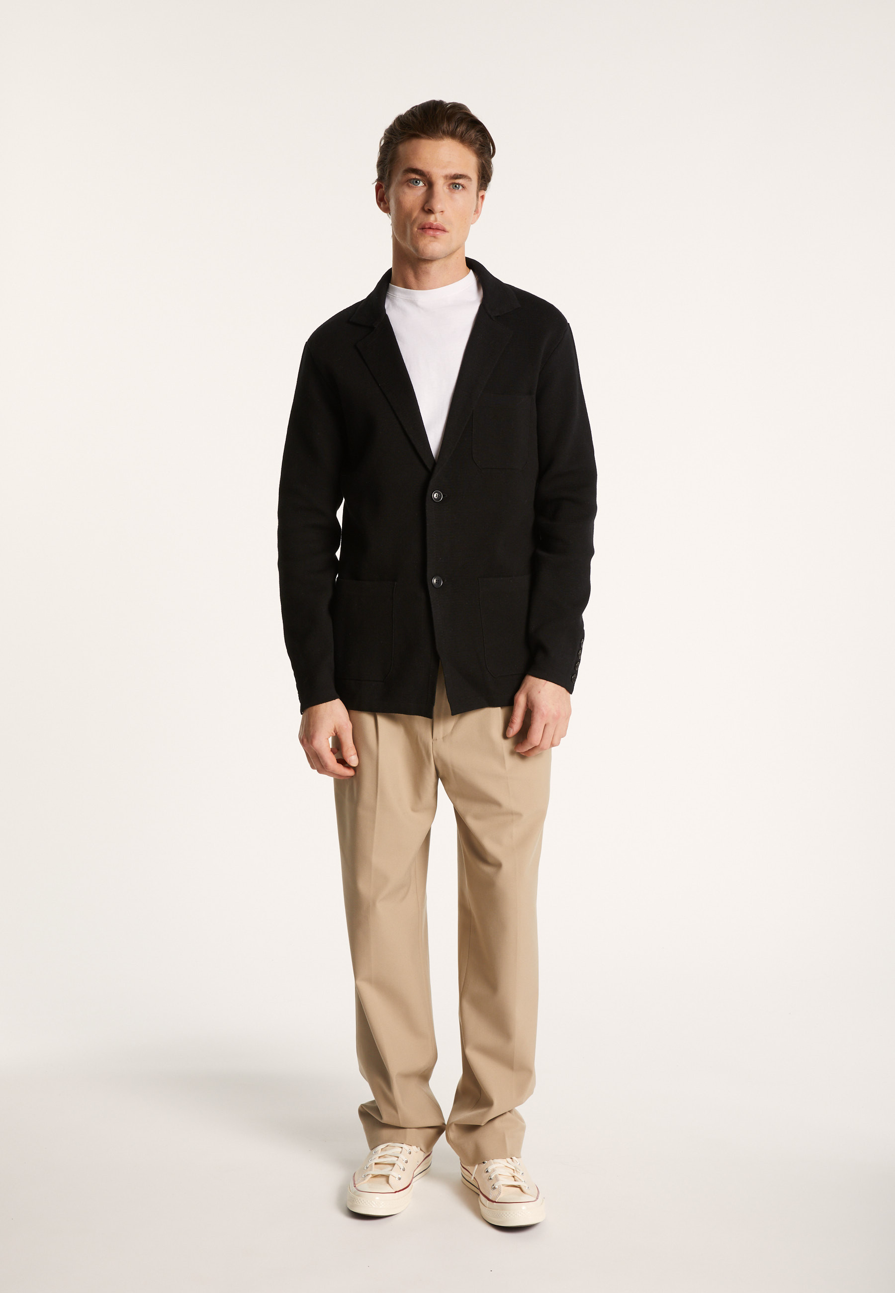 Cotton blazer with pockets - Bacari