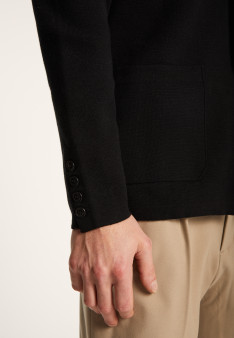 Blazer à poches en coton - Bacari 7212 fusain - 83 Kaki