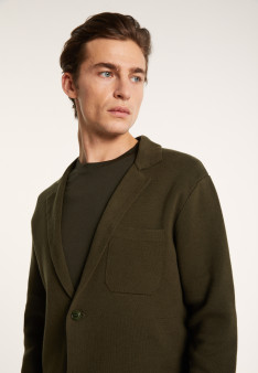 Cotton blazer with pockets - Bacari