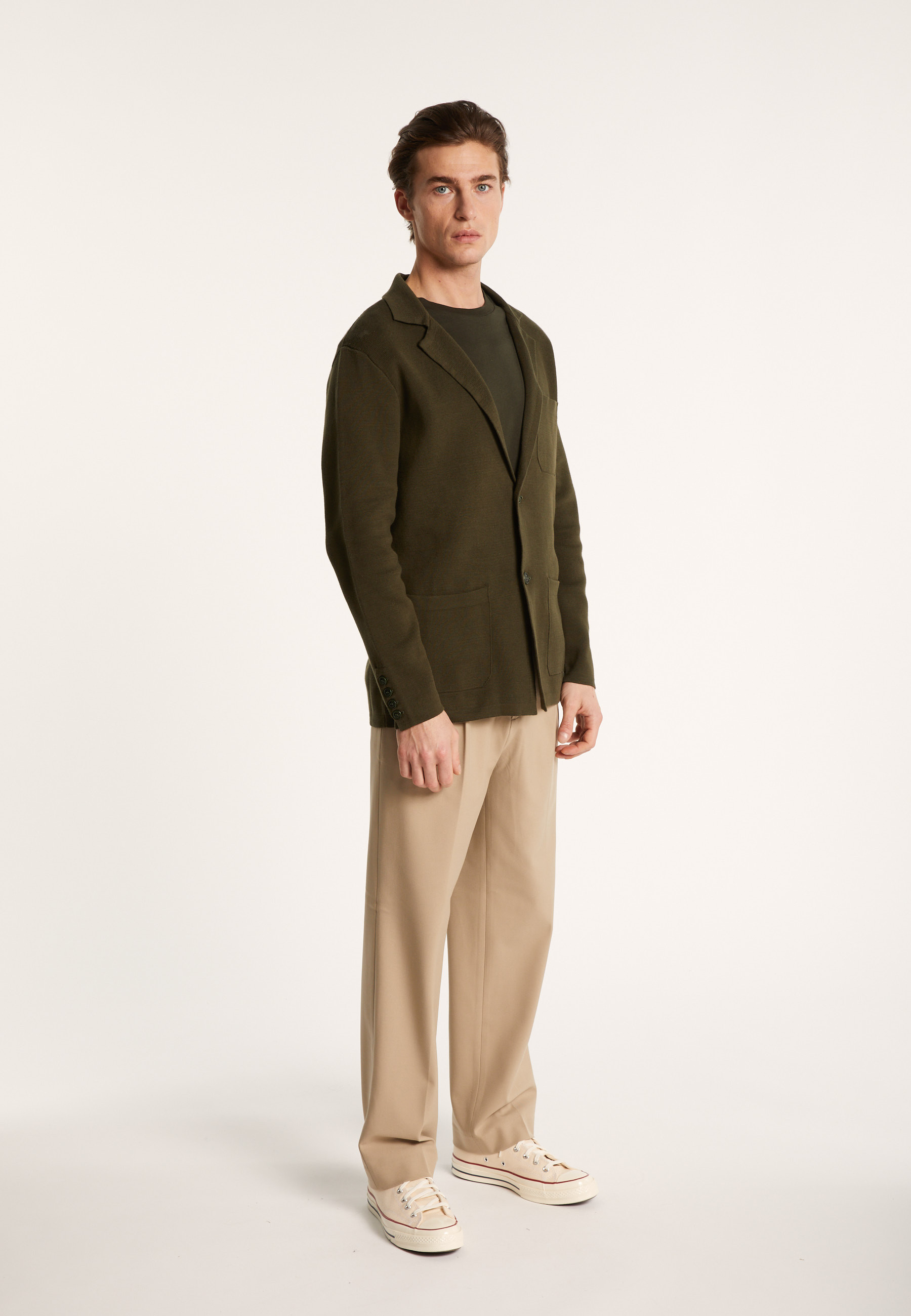 Cotton blazer with pockets - Bacari