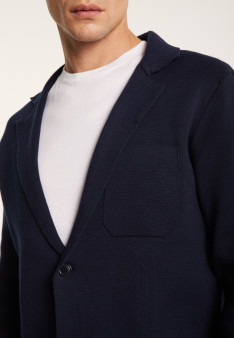 Cotton blazer with pockets - Bacari