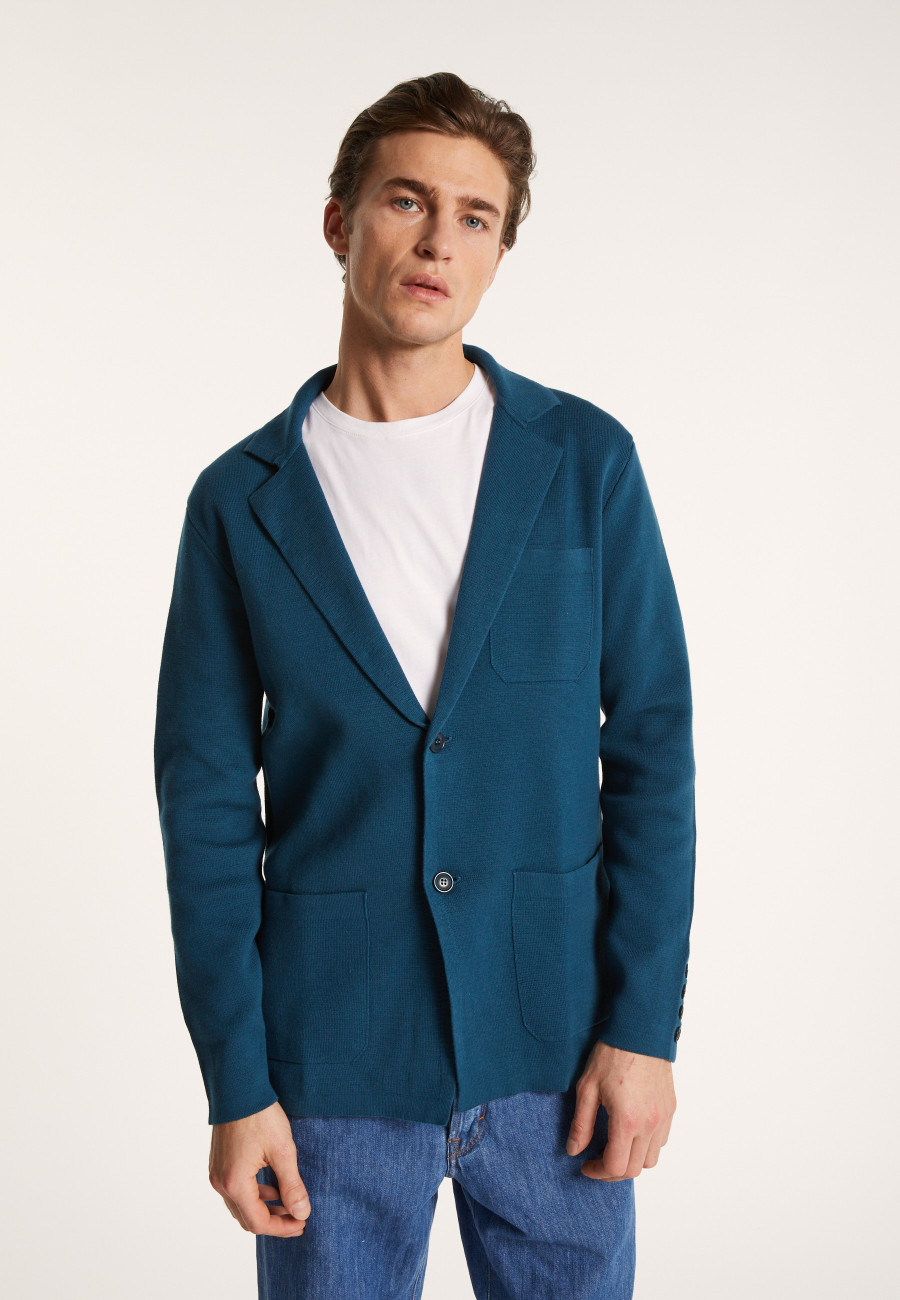 Blazer de bolso de algodão - Bacari