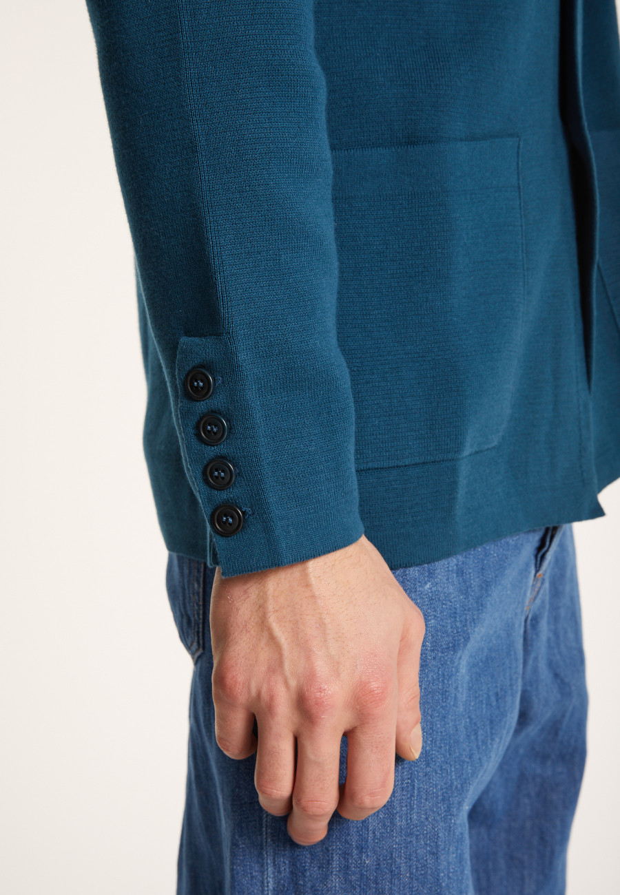 Blazer de bolso de algodão - Bacari