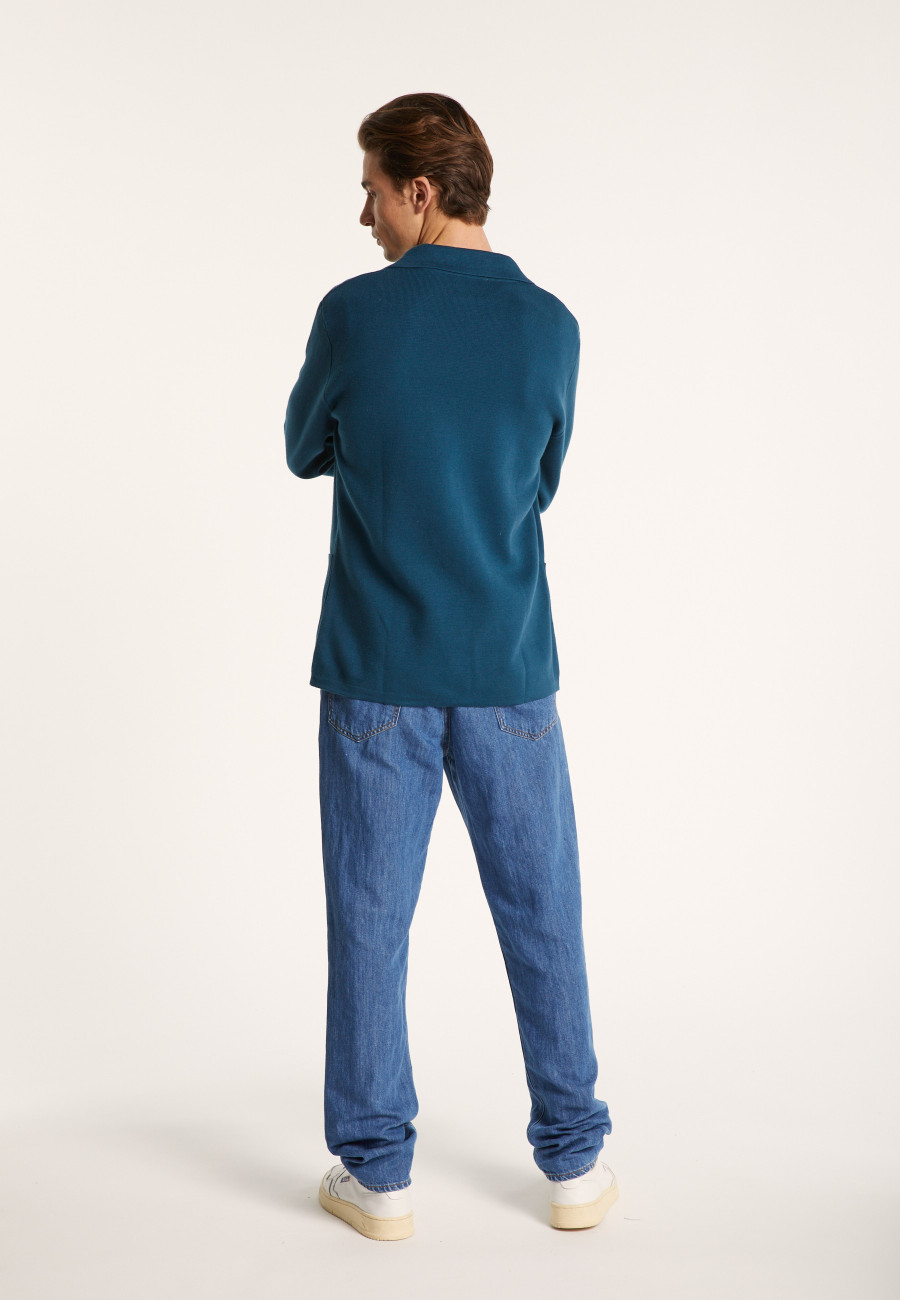 Blazer de bolso de algodão - Bacari